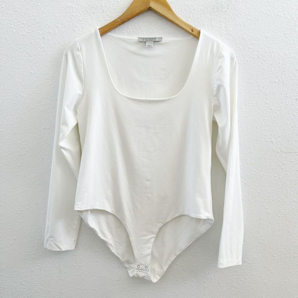 ALLSAINTS Square Neck Bodysuit Size 10